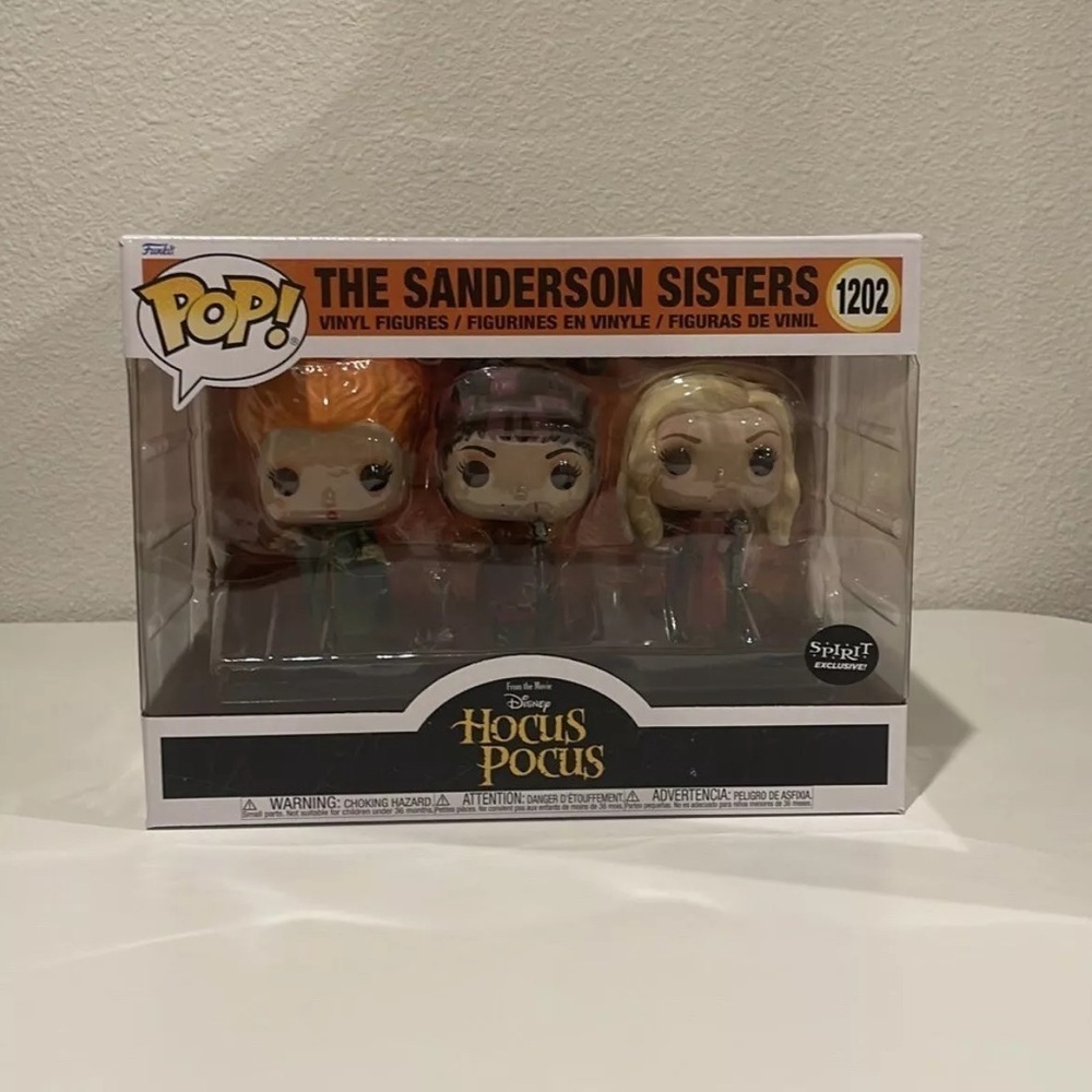Funko Pop! #1202 Disney Hocus Pocus, The Sanderson Sisters, 3-pack, NIB